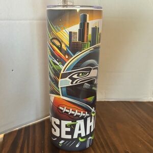 Seattle Seahawks Football Tumbler